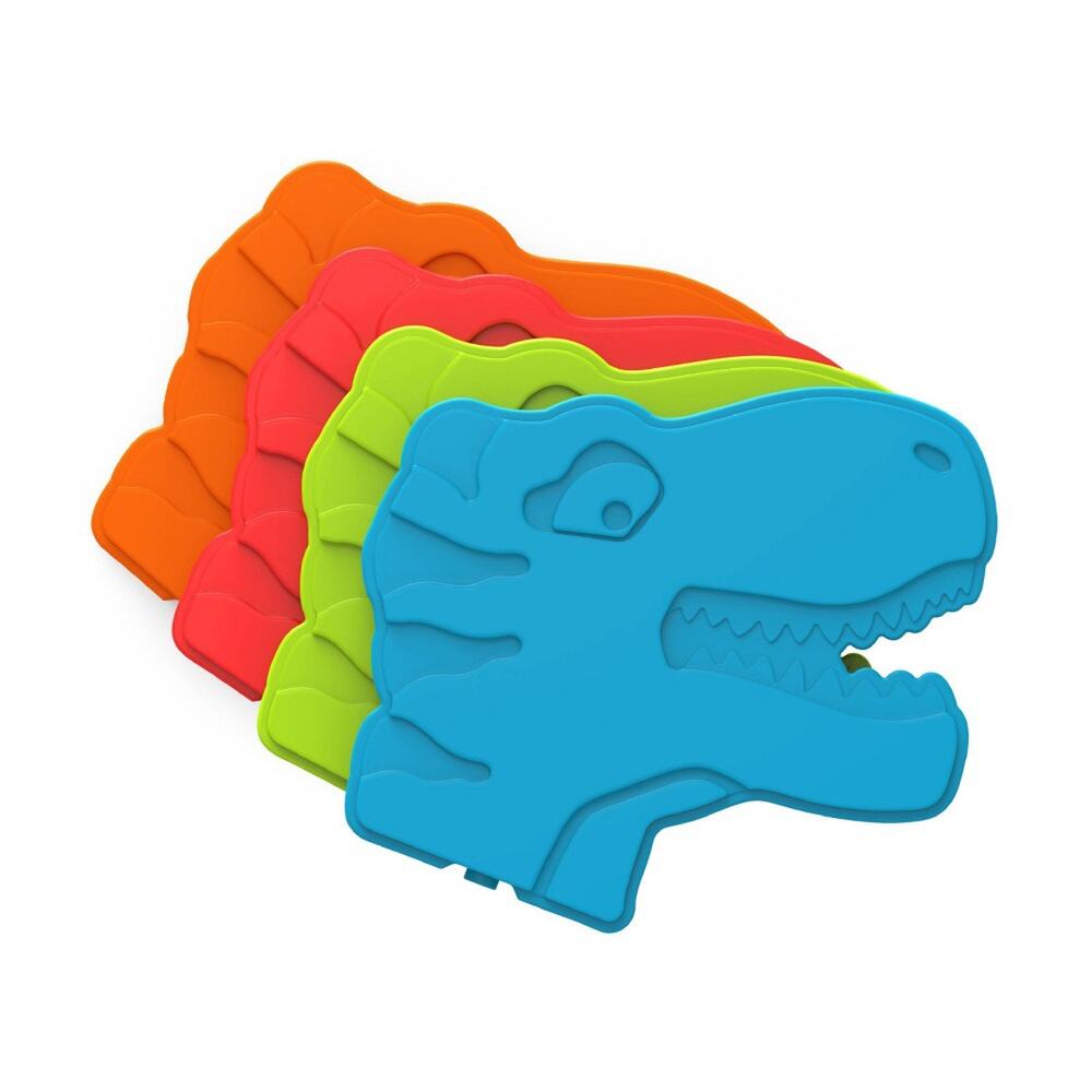 Bentgo Buddies Glitter Reusable Ice Packs 4pk - Dinosaurs NWT